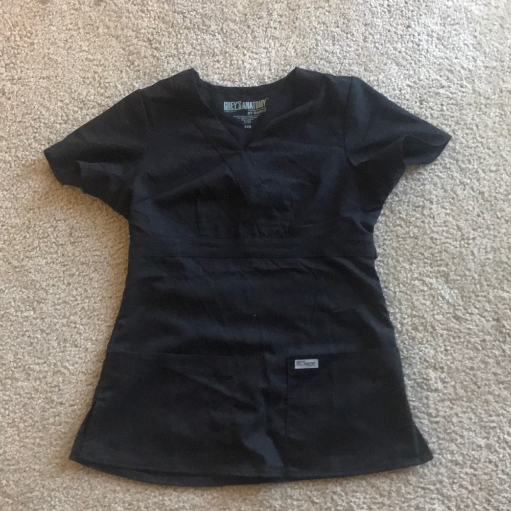 Grey’s anatomy mock wrap scrub top